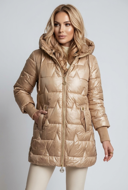 Olivia | Dames Lange Puffer Winterjas