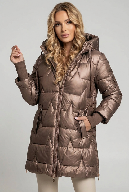 Olivia | Dames Lange Puffer Winterjas